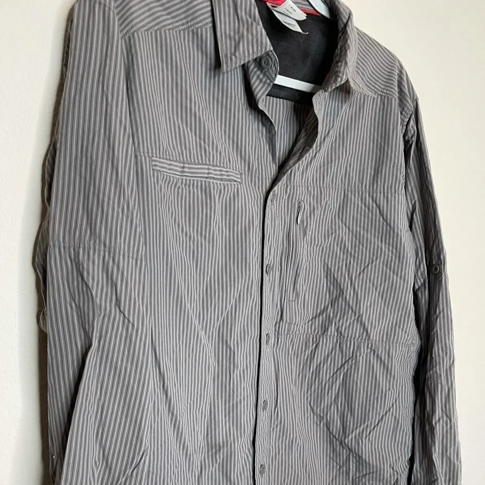 The north face men’s button‎ up shirt